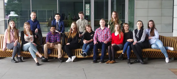 Group photo from the 2018 photo shoot