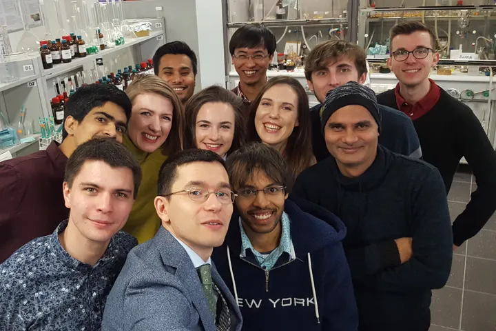 Group photo from the 2020 photo shoot