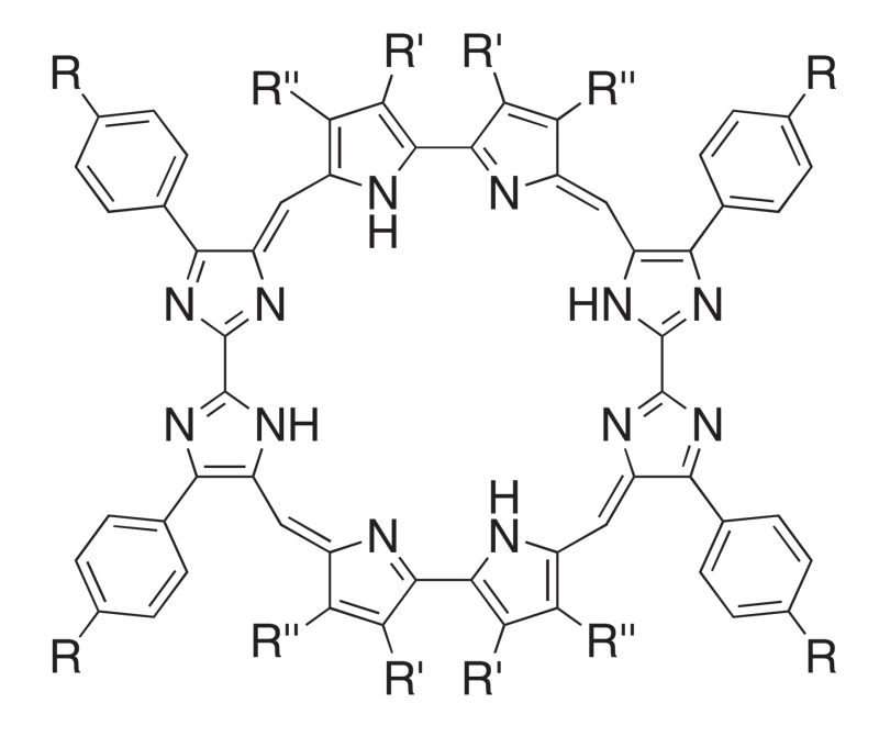 TOC image for Tetraazaoctaphyrin  A biimidazole-containing expanded porphyrin