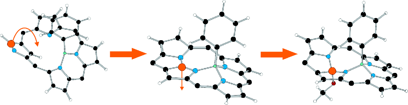 TOC image for Single-Boron Complexes of N-Confused and N-Fused Porphyrins