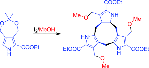 TOC image for A Facile Synthesis of Cyclononatripyrroles