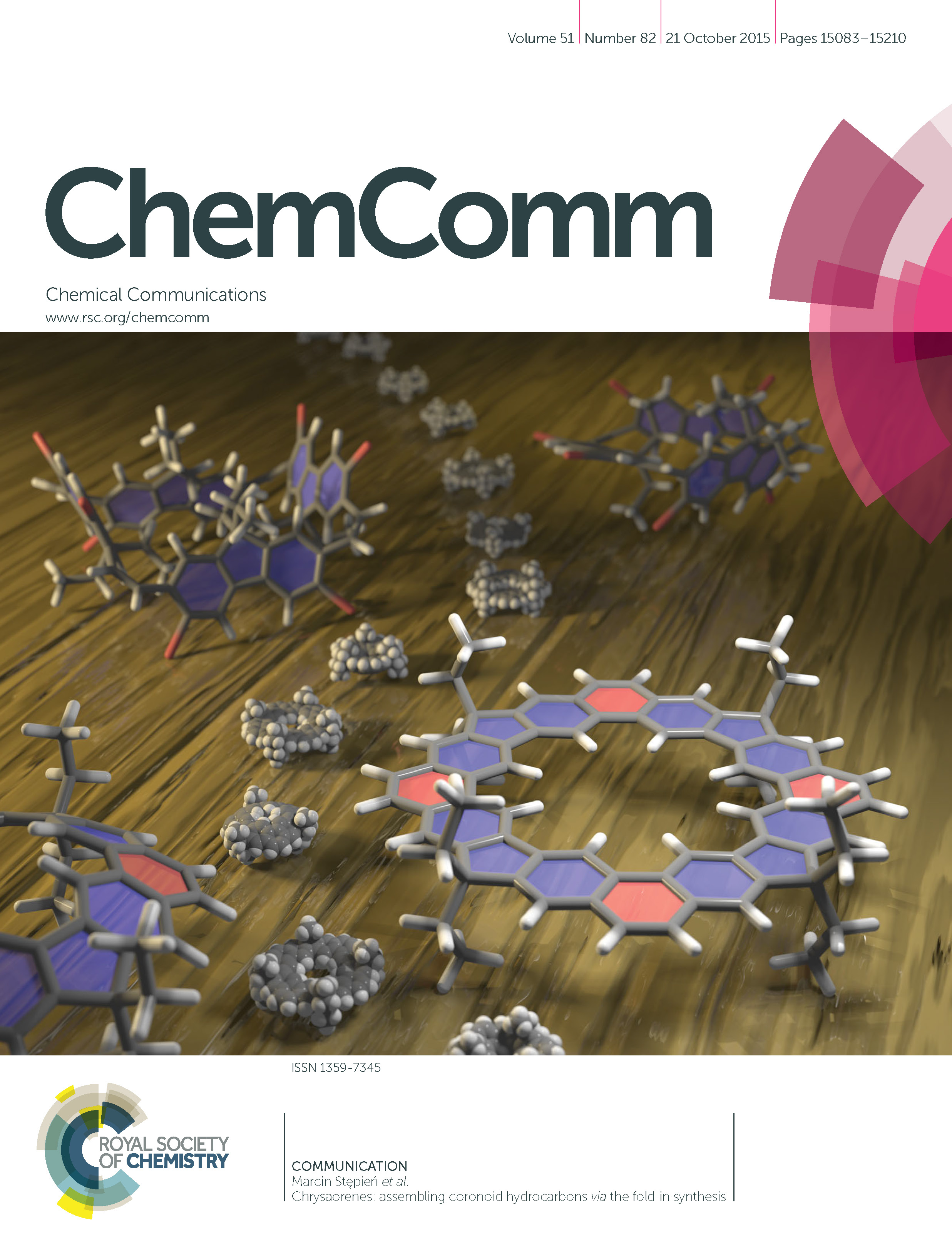 Chem. Commun. 82/2015 front cover