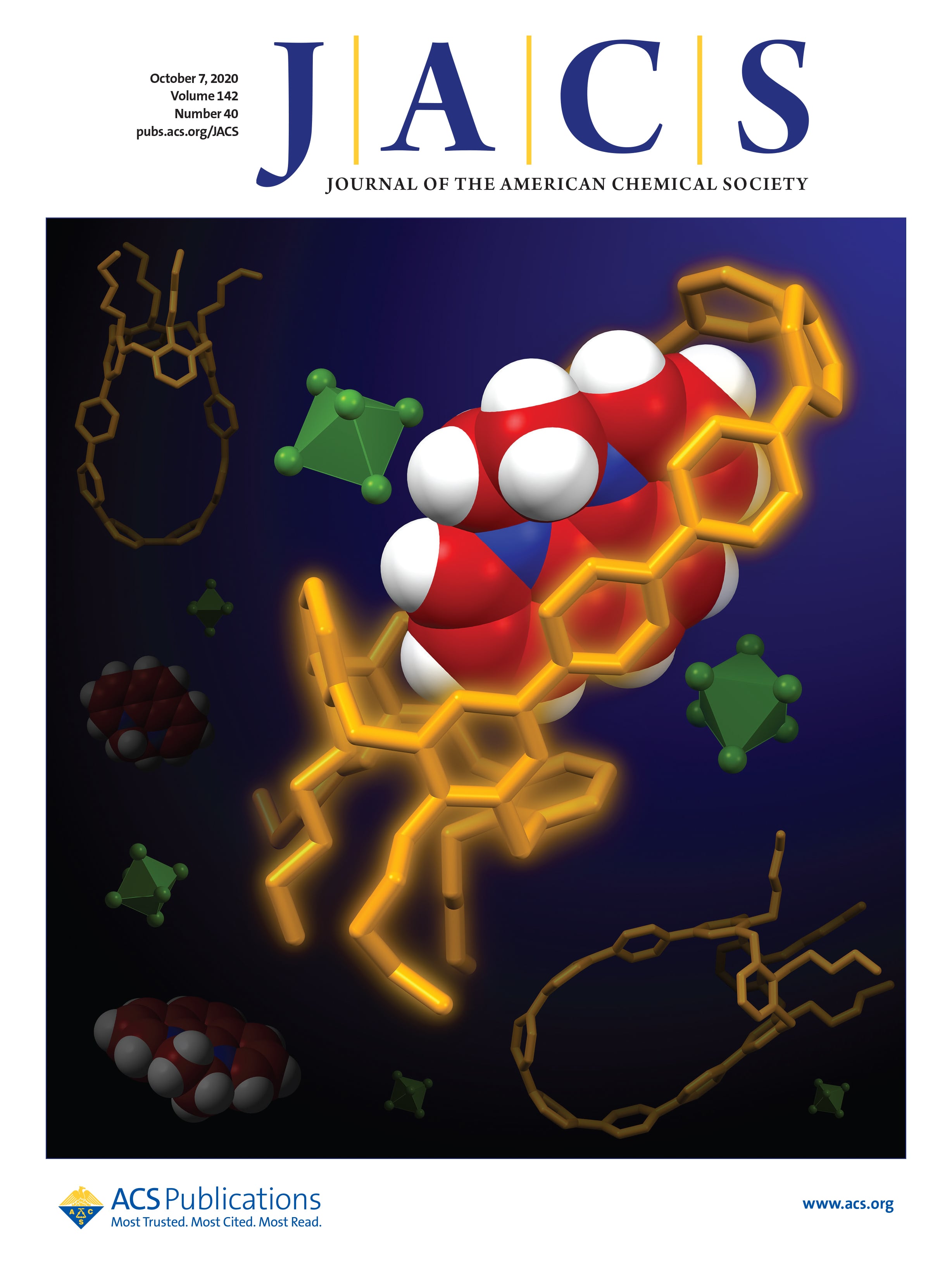 J. Am. Chem. Soc. 40/2020 front cover