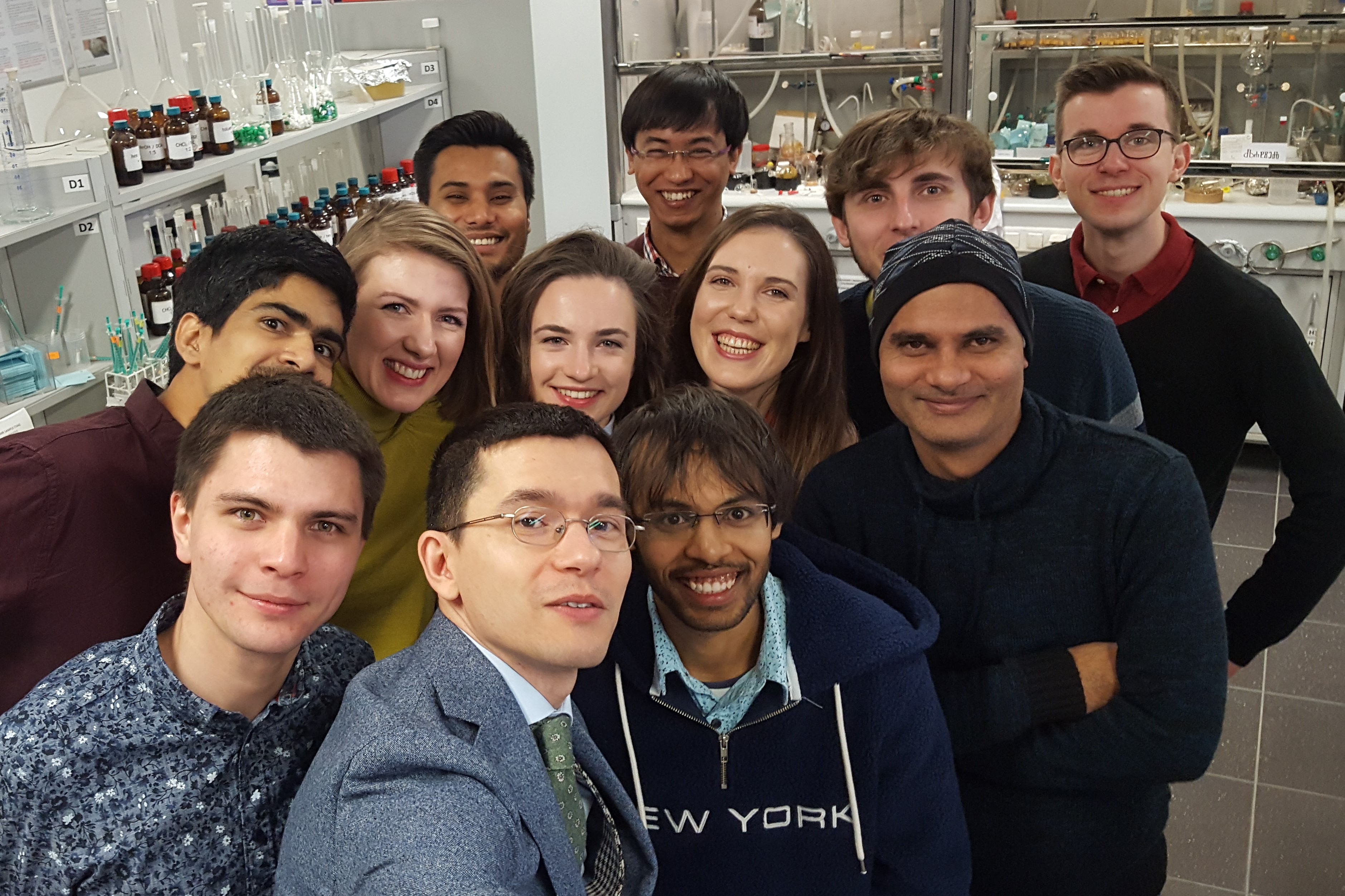 Group photo from the 2020 photo shoot