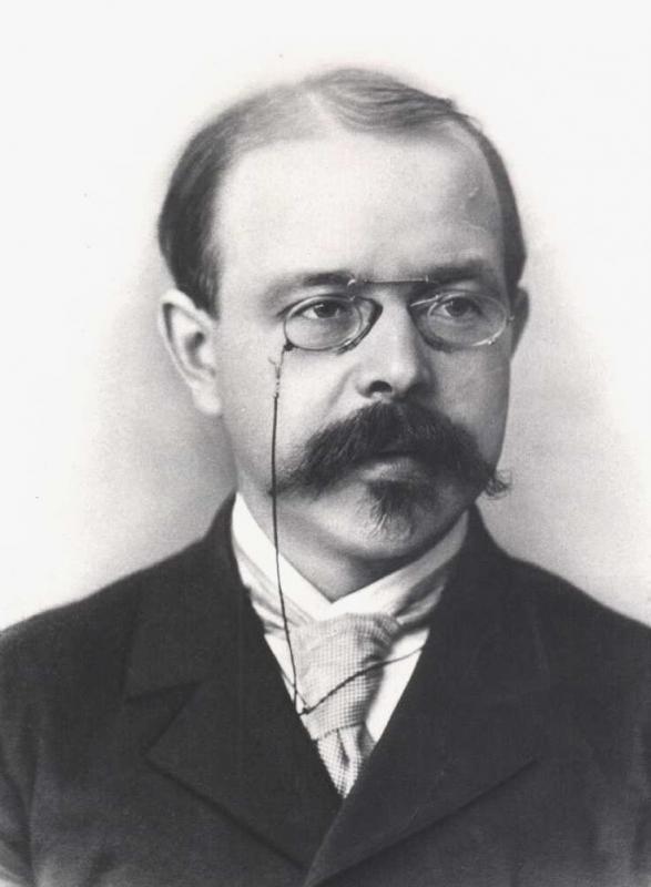 Portrait of walther nernst.