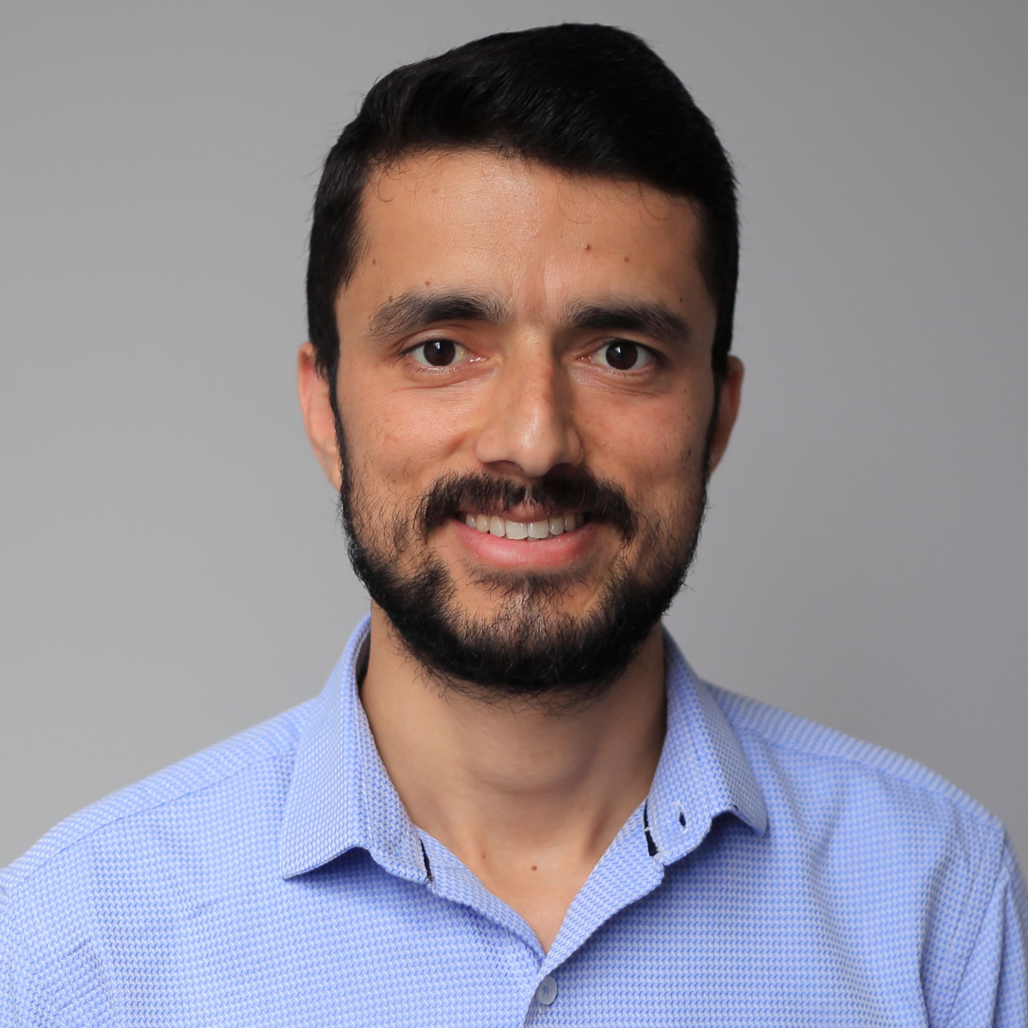 Portrait of Kundan Singh Mehra.