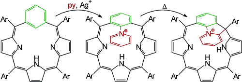 TOC image for Regioselective Pyridination of m-Benziporphyrin